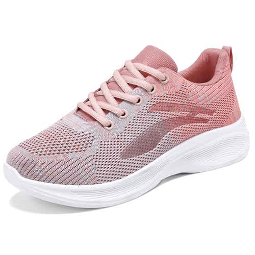 Image of Padgene Womens Sneakers Lightweight Tennis Walking Shoes Sports Running Shoes for Woman Mesh Breathable Gym Fashion Sneakers Athletic Comfortable Casual