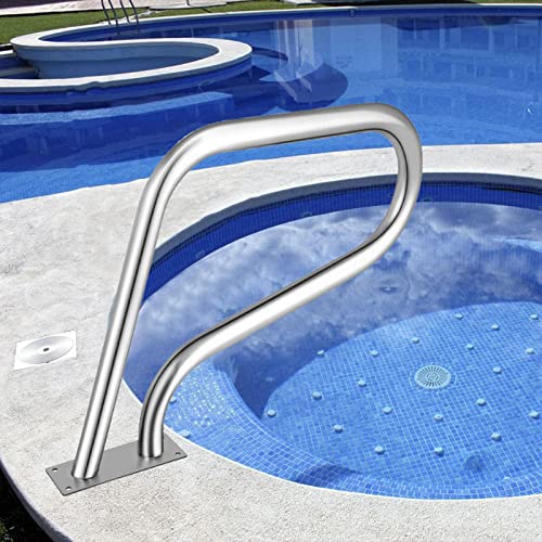 Barandilla de acero inoxidable para piscina, pack 2 miniatura 2