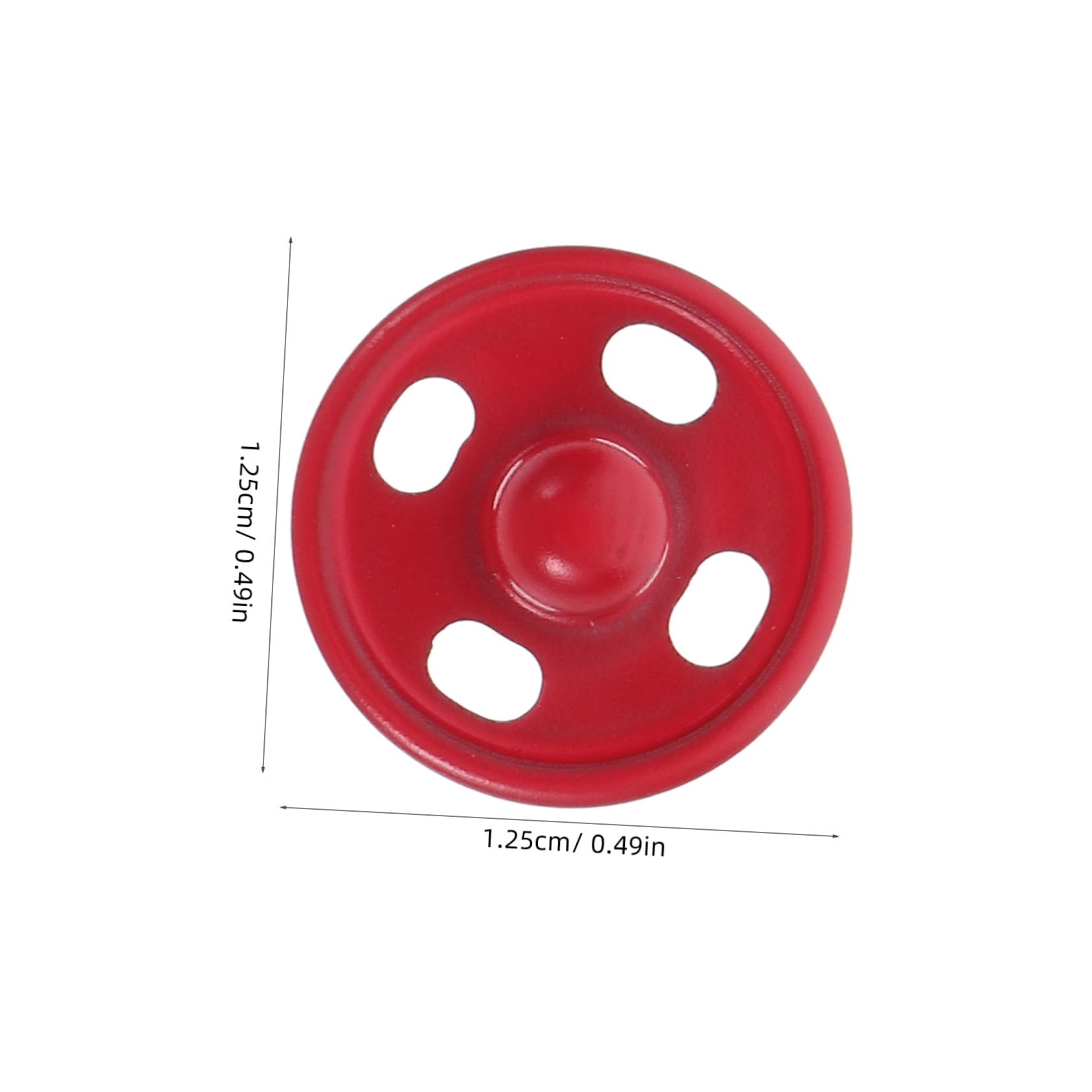 ERINGOGO 50Pair Metal Snap Fasteners Multi Functional Press Buttons for Sewing Clothing and Crafts Lightweight Portable for Jackets Bags and More