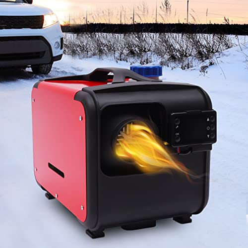 YEITBY Diesel-Lufterhitzer,Diesel-Heizung mit Fernbedienung und LED-Anzeige, tragbare Diesel-Heizung,schnelle Heizung, für Wohnmobil, Boot, Bus, Pkw-Anhänger, Wohnmobile, Wohnwagen