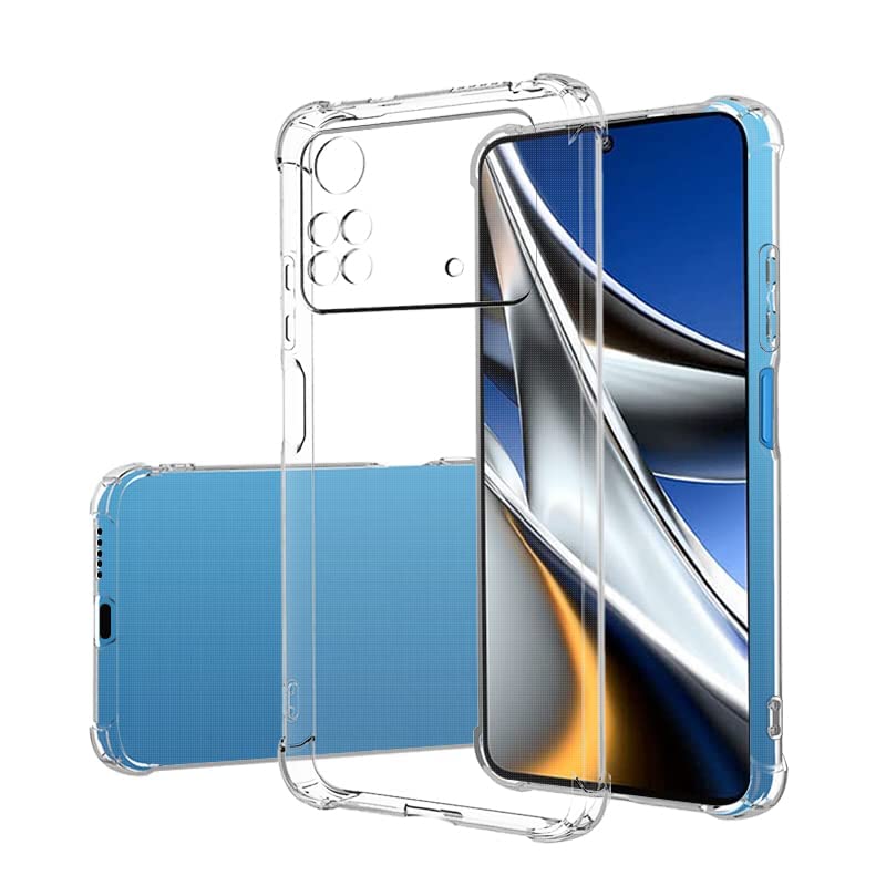 Glasgow | for ( Poco M4 Pro 4G ) | Soft TPU Silicone Bumper Corner Protection Back Cover Case Compatible for ( Poco M4 Pro 4G ) - Transparent (B0C9Q5BTQJ) Amazon Price History, Amazon Price Tracker