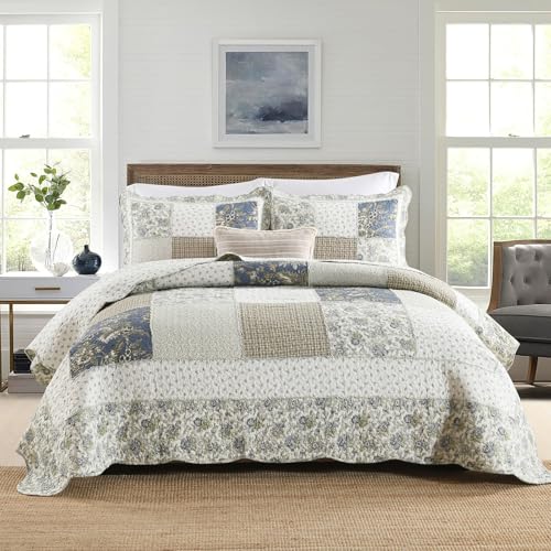 Yvooxny Quilt Set Queen Size Reversible Country...