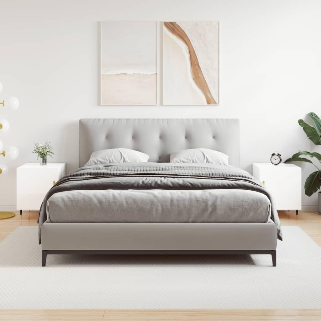 Table de chevet gain de place lot de 2 pour petite chambre moderne
