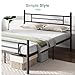 Novilla Queen Bed Frame with Headboard and Footboard, 14 Inch Metal Platform Bed Frame Queen Size, Large Storage Space, Strong Metal Slats Support, Mattress Foundation No Box Spring Needed