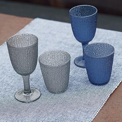 DAVOR - SET 3 GOBLETS BLUE - immagine 3