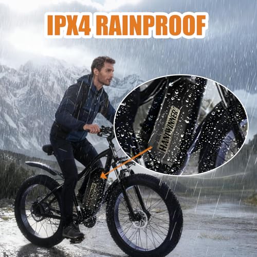Image of 48V Ebike Battery, 48V 18.2AH Electric Bike Lithium Battery with Charger and BMS, Indicator Light, Safe Lock for 350W 500W 750W 1000W 1500W Electric Bicycles Mountain Bike Motor