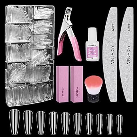 Kit de Puntas de Uñas Postizas Venares Cover