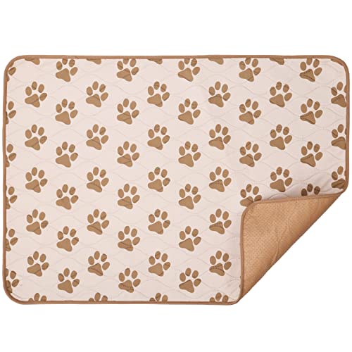 Image of Washable Pee Pads for Dogs | 36 inchx45 inch Reusable Puppy Pads | Absorbent Pet Travel Pad | Anti-Slip Waterproof Pet Training Mats with Absorbency for Puppies & Elderly Dogs (XL)
