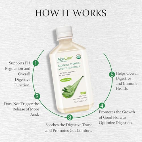 Aloecure AC-N-1 Usda Organic Aloe Vera Juice Made Within 12 Hrs Of Harvest thumb #5