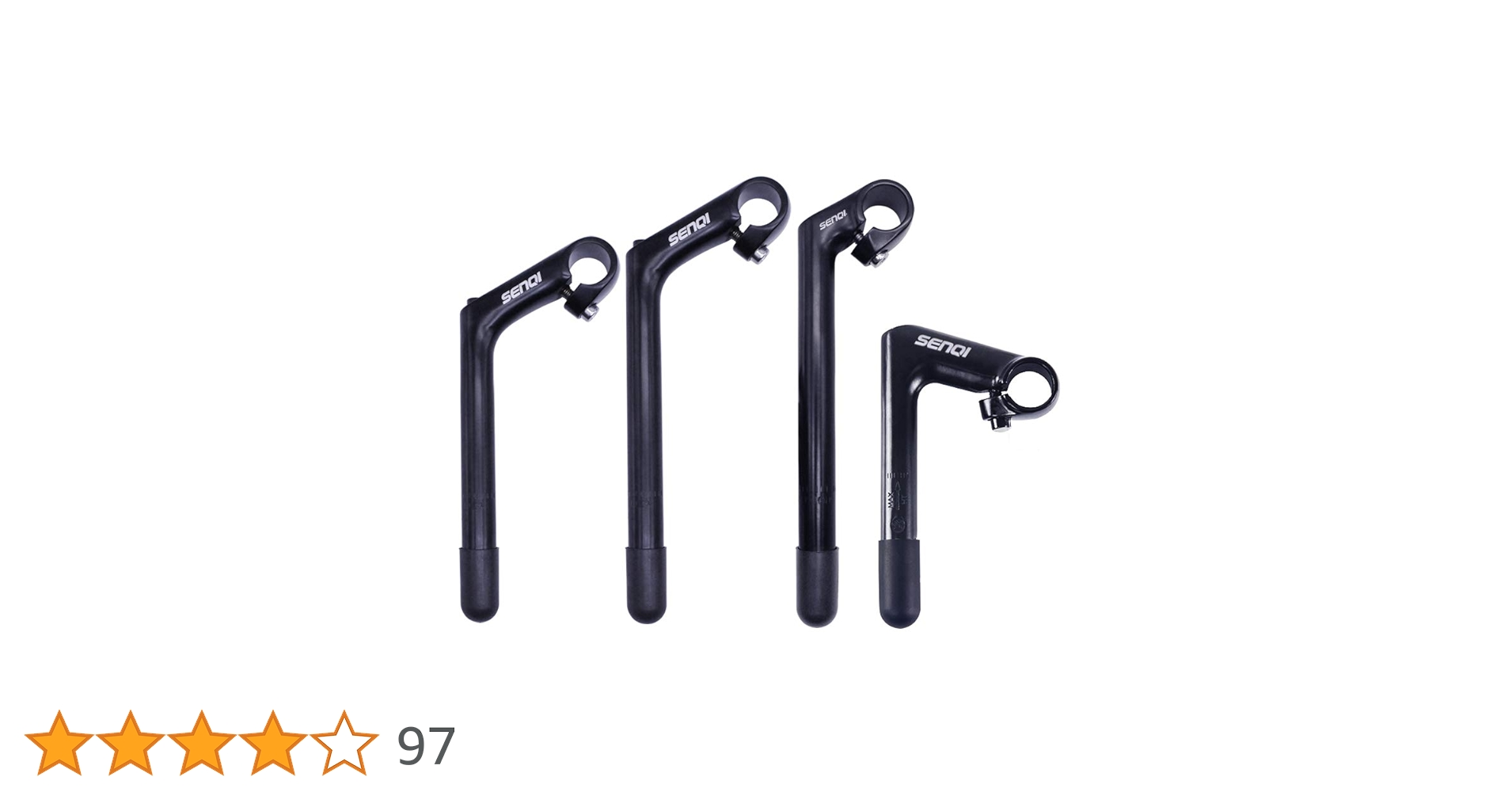 ヴィンテージ グランコンペ 肉抜きステムブルホーンハンドル カーニバルグリップ付 Amazon | SENQI 自転車 ステム クイルステム クランプ径25.4