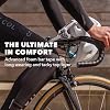 SILCA Nastro Cuscino Bike Handlebar Tape, Black 2.5mm Extra Thick Bike Bar Tape, with Aluminum End Plugs & Installation Kit Durable, Comfortable, and Vibration-Damping