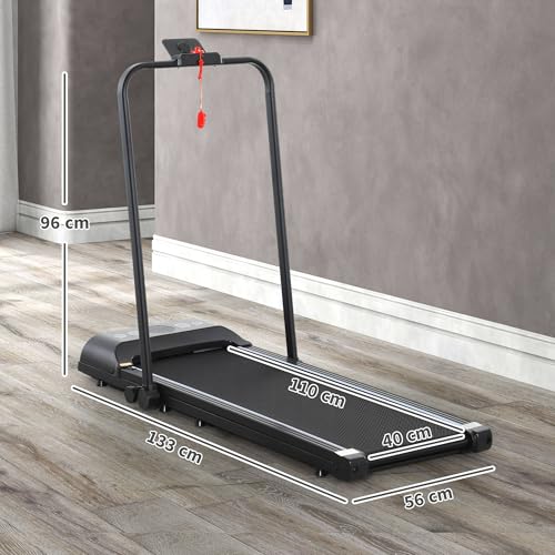 Image of Walking Treadmill with LED Display and Foldable Design for Home Office Use