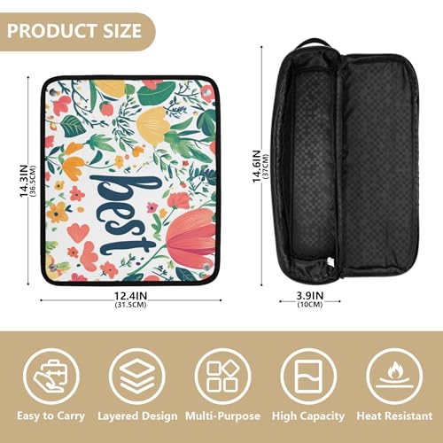 Organizador 2 en 1 para herramientas de cabello resistente al calor miniatura 4