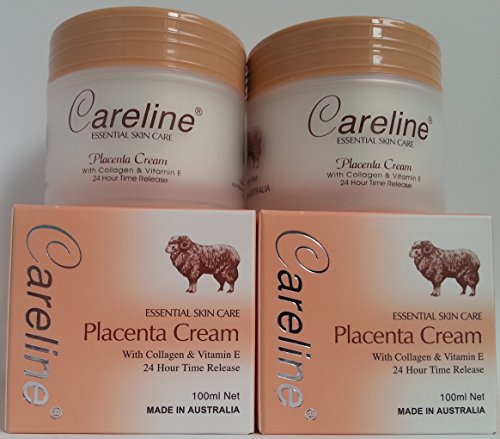 Careline Placenta CreamWith Collagen&Vitamin E 100ml x 2 Boxes