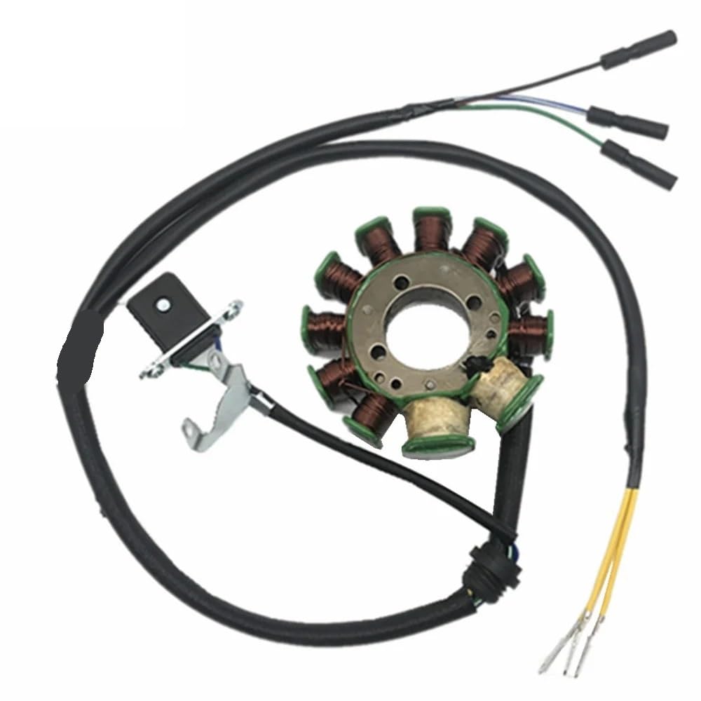 Bobinas Estator Magneto Bobina de estator generador motocicleta 11 polos 6 cables cobre magneto para scooter CG125 QJ150 accesorios