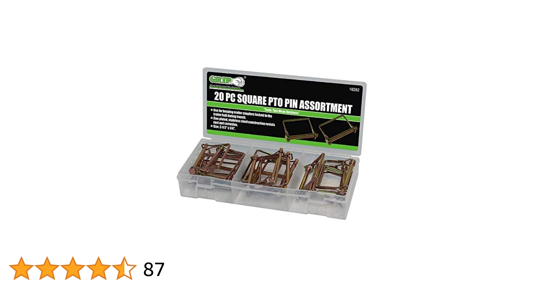 épine barrette & Pin set box Amazon.com: Neiko 50457A Cotter Pin Assortment Kit, 150