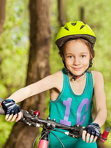 Image of Boao 3 Pairs Kids Half Finger Bike Gloves