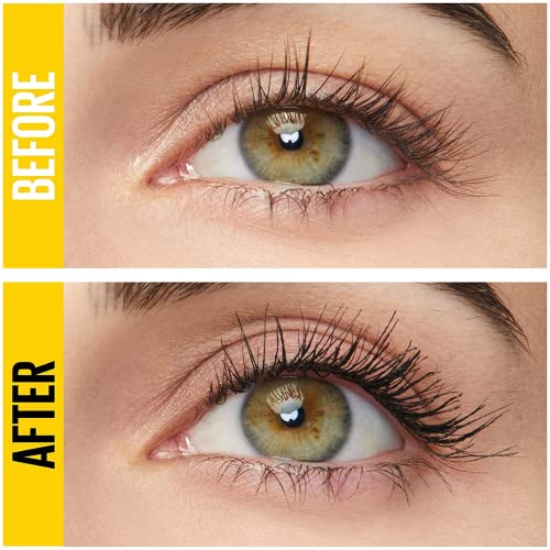 2 x Maybelline Colossal Curl Bounce Mascara, Big Bouncy Curl Volume, Up To 24 Hour Wear, Clump Free, Black