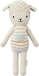 cuddle + kind Avery The Lamb Little 13" Hand-Knit Doll