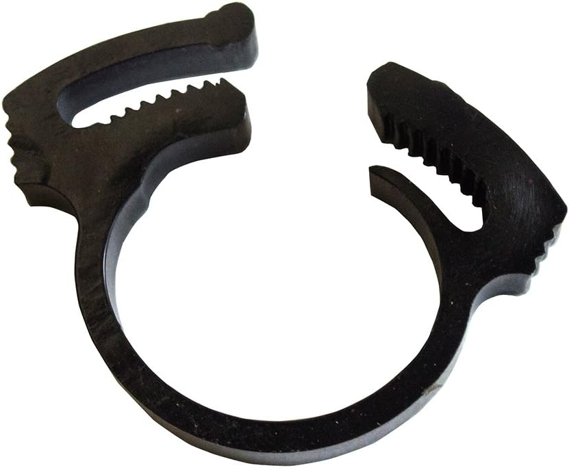 Tefen Plastic Hose Clamp 1/4" Snap Grip 10 Pack