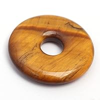 Vista 93 de GEM-Inside Rock Quartz Gemstone Loose Beads Genuine Natural Doubt Pink Ring Crystal Energy Stone Power para aretes colgantes, fabricación de joyas