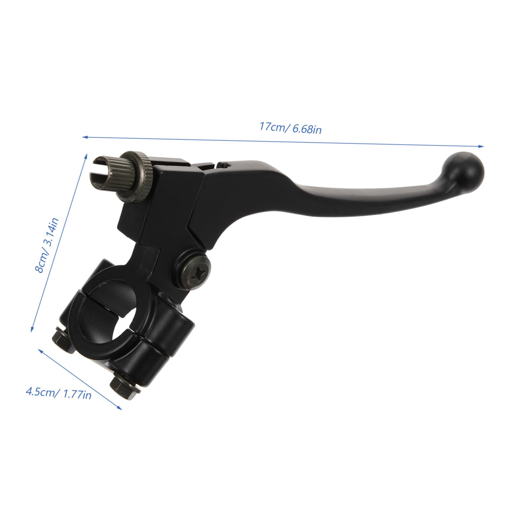 Zerodeko 5 Paare Motorradgriffhalter Griffe motorrad werkzeuge handhaben Griff Bremshebel Ersatzteile Motorradzubehör Motorradteile Universeller Griff vorne Bremshebel Plastik Schwarz