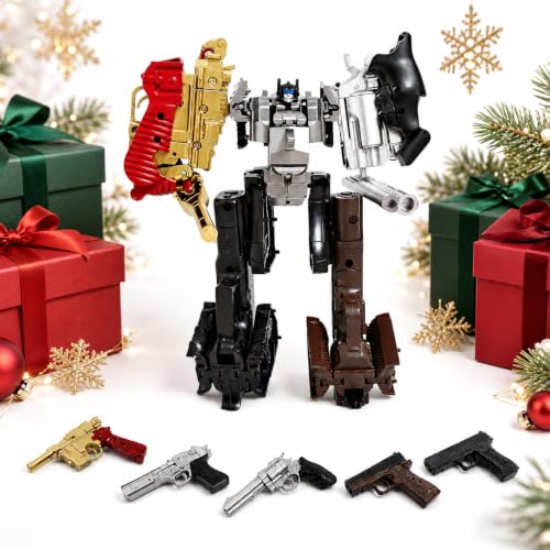 YEIBOBO ! mini Transforming Toys 5-in-1 Robot for Boys 6+ Age by YEIBOBO ! - Used condition - Image 6