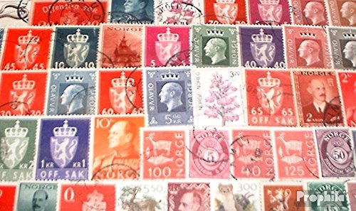 Collection De Timbres Norvège – 50 Timbres Divers – Pour Philatélistes, Cadeaux, Découverte | Qualité Prophila - 8