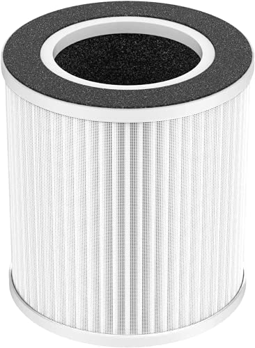 Koios Air Purifiers For Bedroom Home, H13 Hepa Air Filter Purifier For Pets Dust Allergies Smoke Pollen, Small Desktop Air Cleaner For Large Room Office 430Ft² With Extra Filter #TOP2