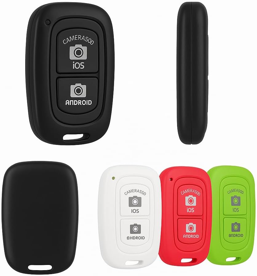 Universal Replacement Housing Case for Wireless Selfie Remote Shutter Devices with Customizable Color Options