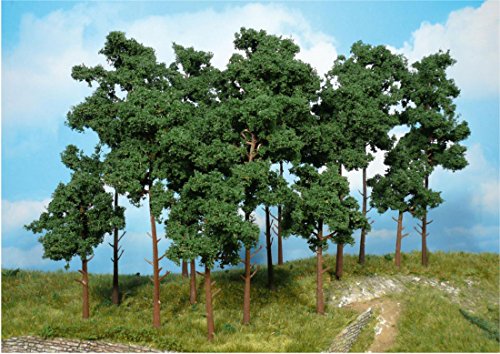 Preisvergleich Produktbild Heki 1954 Tannenbäume, 5 Stück, Höhe 20 cm, Mehrfarbig