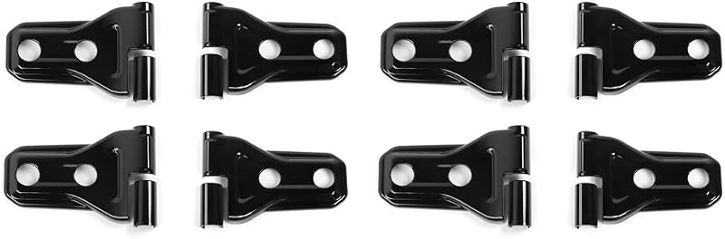 Capa para Dobradiça de Porta JeCar para Jeep Wrangler JL/JLU e Gladiator JT – 8 unidades