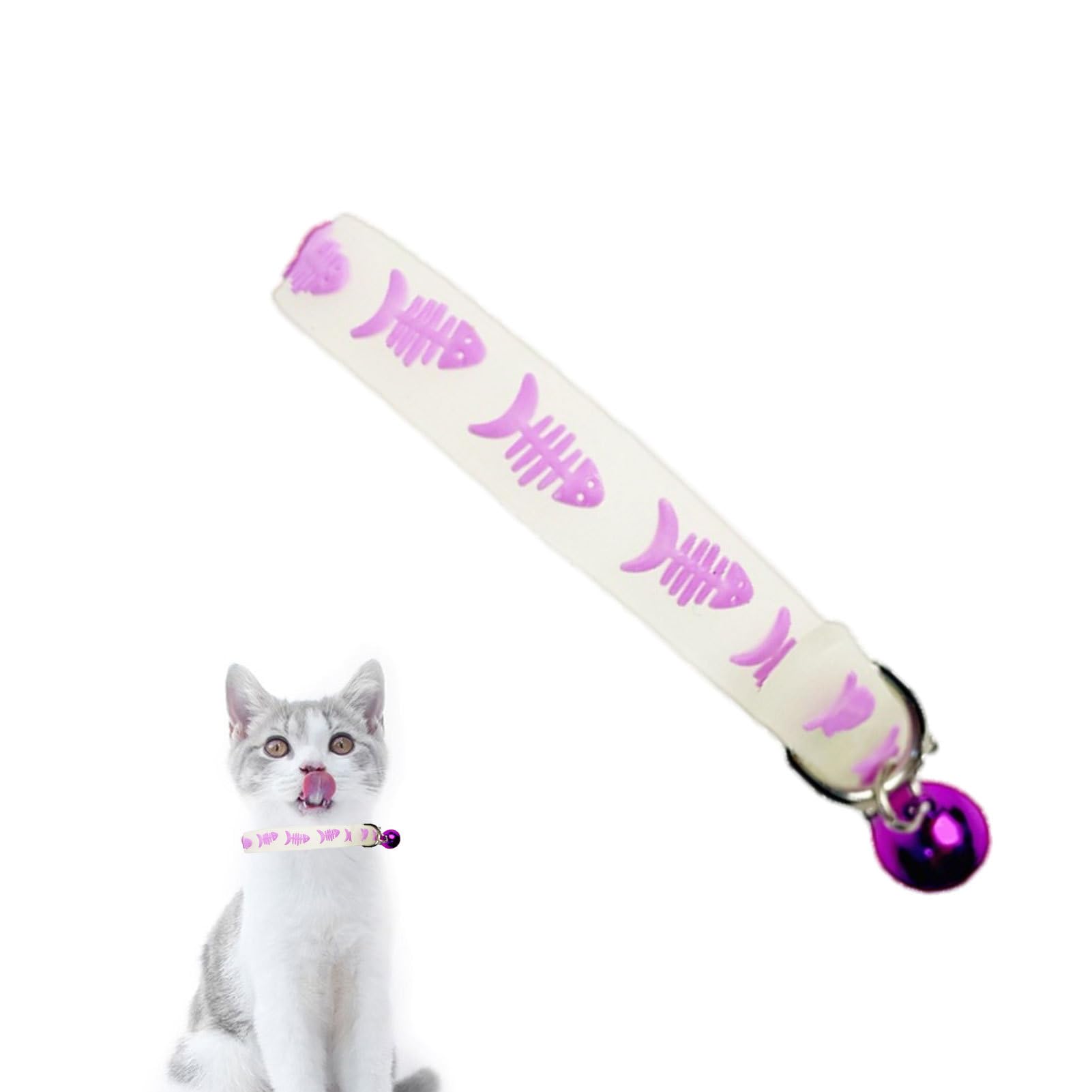 Collar para Perros pequeños,Collar para Perros pequeños,Collares para Perros Collar de Entrenamiento Ajustable | Cómodo y Colorido Collar de Entrenamiento para Gatos, Perros, Mascotas, Kasmole