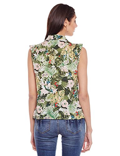 Image of oxolloxo Women's Floral Regular Fit Shirt
