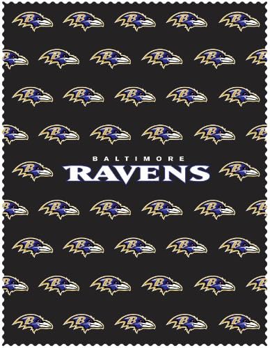 NFL Baltimore Ravens iPad Microfiber Cleaning Cloth image 2