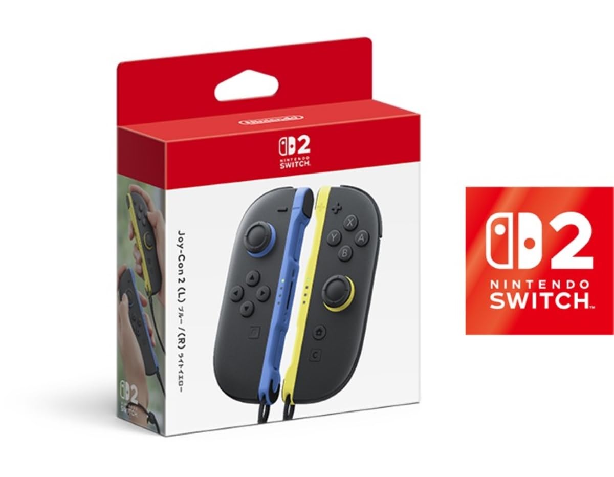 Amazon.co.jp: 【任天堂純正品】Joy-Con 2 (L) ブルー/(R) ライト