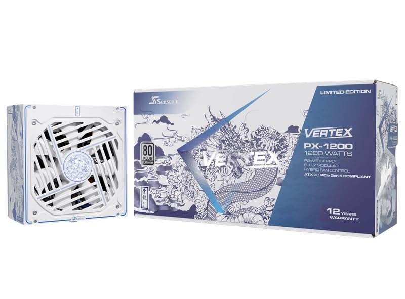 電源ユニット Seasonic Vertex GX-1200 Seasonic Seasonic製超高品質フルモジュラー電源ユニット 80+