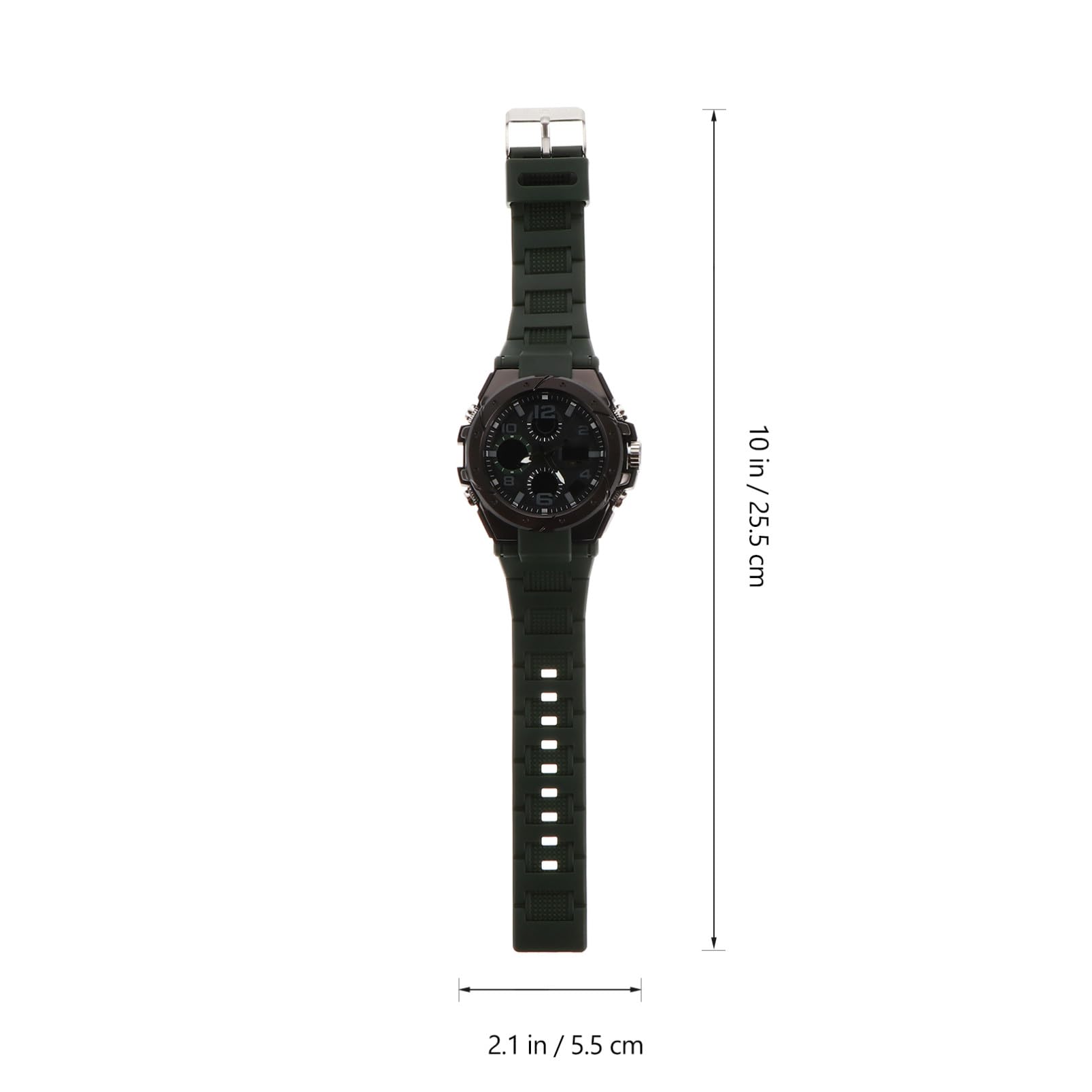 VALICLUD Orologio Multifunzione Uomo Nero Calendario Settimanale