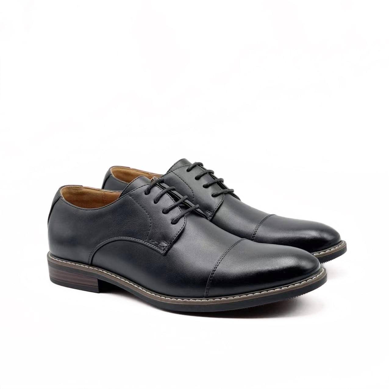 Finishing & Sewing Męskie sznurowane buty Oxford