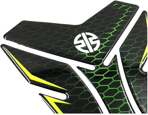 Miniatura 6 de Adhesivos de almohadilla de tanque para Ka y wasaki H2 Ninja H2R, protector decorativo de resina 3D, almohadilla de tanque