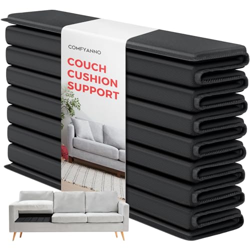 Image of Comfyanno Couch Cushion Support Board, Repairs Sagging 3-Seat Sofa, Ready to Use, 21.5 inch x 70 inch, Heavy-Duty Solid Wood Board, Safe Corner, Sinking Couch & Sofa Fix Saver