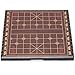 Yellow Mountain Imports Large Chinese Chess (Xiangqi) Magnetic Travel Board Game Set (14.6-inch) with Black Playing Pieces