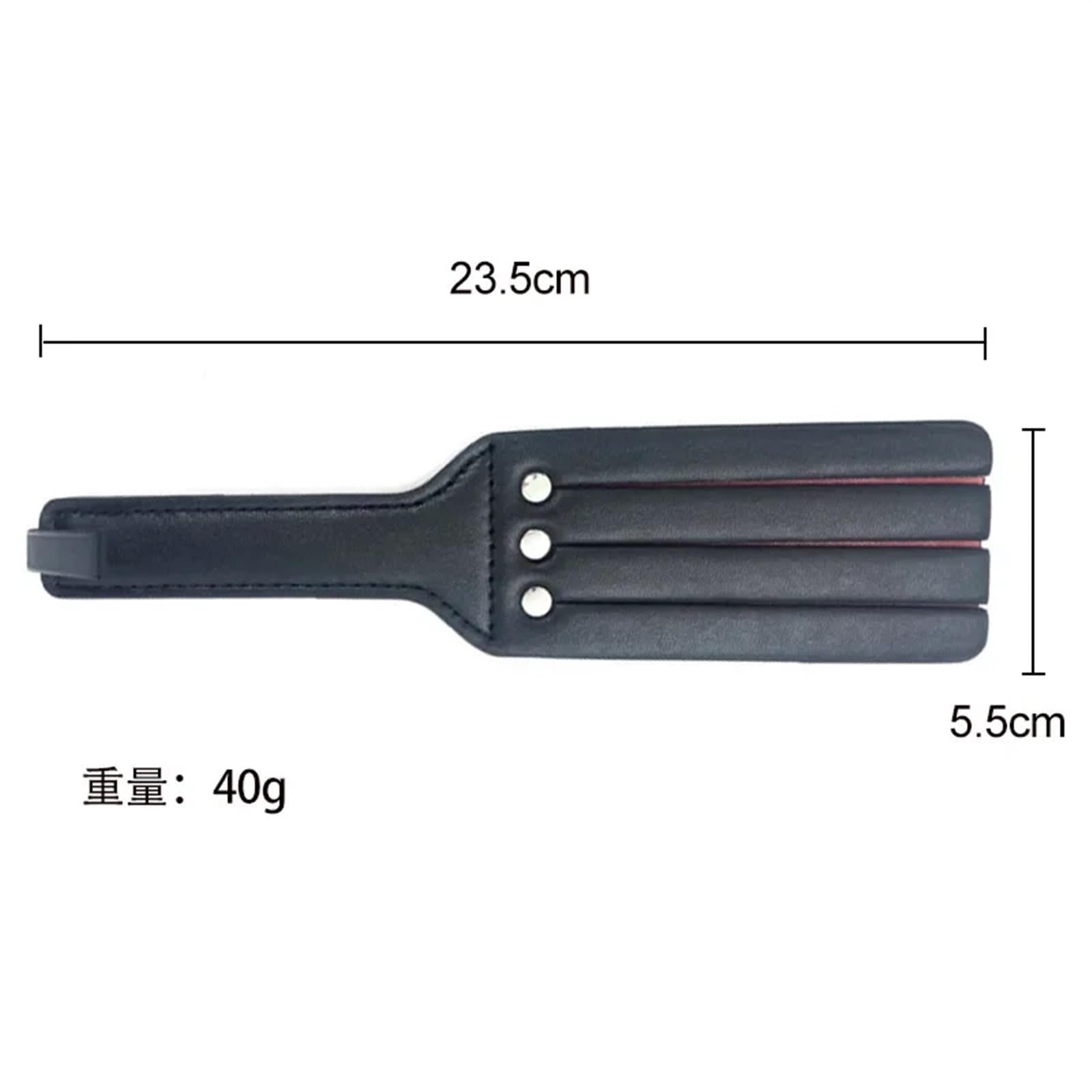 Juguete sexual BDSM, látigo de cuero de doble capa, paleta for azotes, flogger fetichista, SM, bondage, femdom, productos for adultos for mujeres, juegos 18