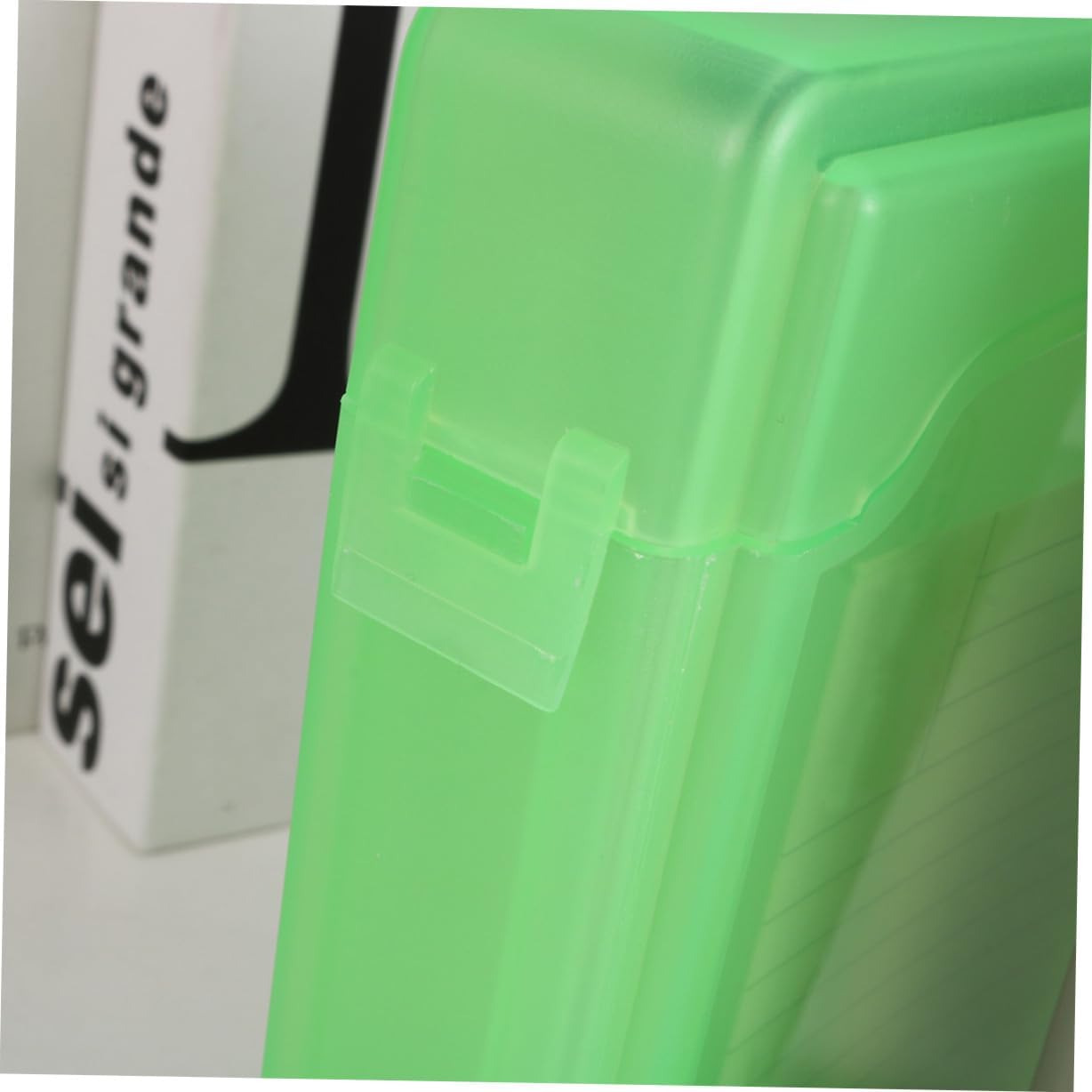 UKCOCO 5pcs Hard Drive Protection Case Portable Plastic Storage Box with Snap Lock Durable Drop Resistant Digital Accessories Organizer Mixed Colors