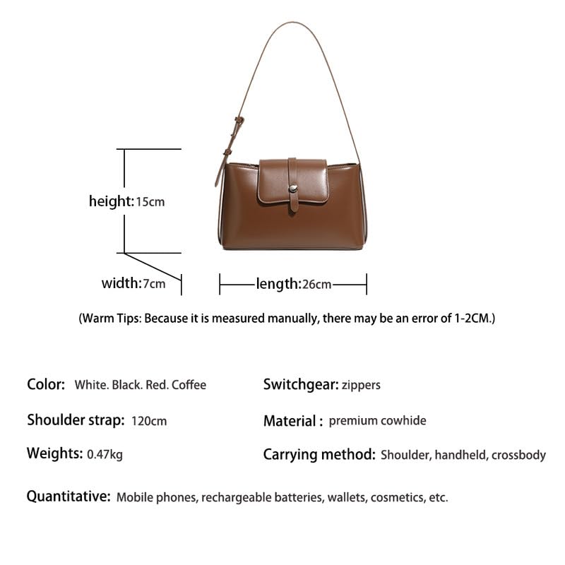Ekskluzywna torebka z prawdziwej skóry dla kobiet, minimalistyczny design, elegancka torba biurowa i wieczorowa
