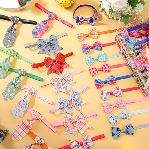 Set de 200 Collarín con moño para perros y gatos miniatura 4