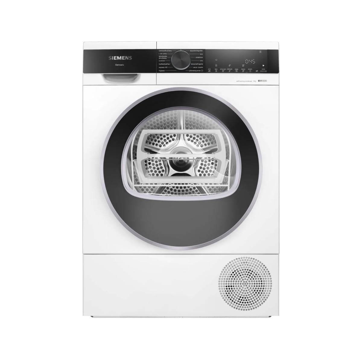 Secadora de ropa blanca Siemens de 9 kg - WQ45G2D1ES