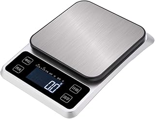 SHYM Balance de Cuisson Balance pour Aliments Balance pour Aliments et Viande pour la Vente au Détail Numérique LCD Balance Électronique de Haute Précision Chargement USB Fonction de Comptage