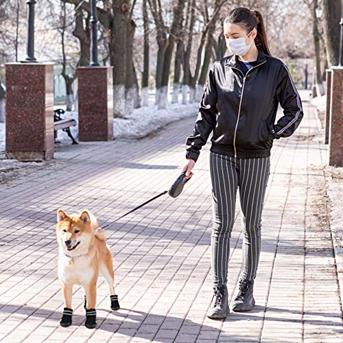 POPETPOP Sapatos de Cachorro Botas de Cachorro Botas de Chuva de Malha Sapatos de Alpinismo para Ani