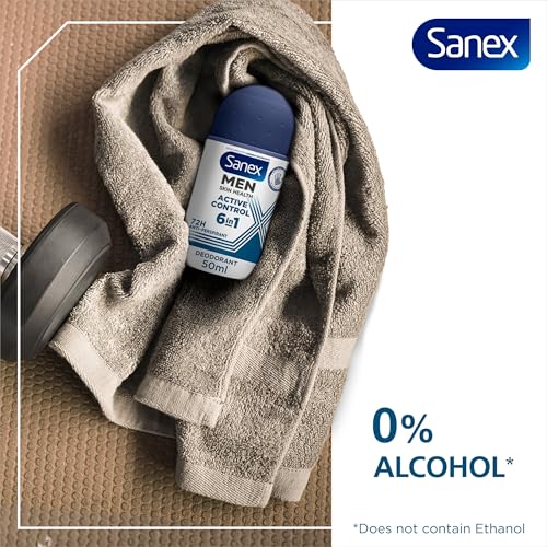 Sanex Men Active Control Antiperspirant Roll-On 6x50ml - Image 7
